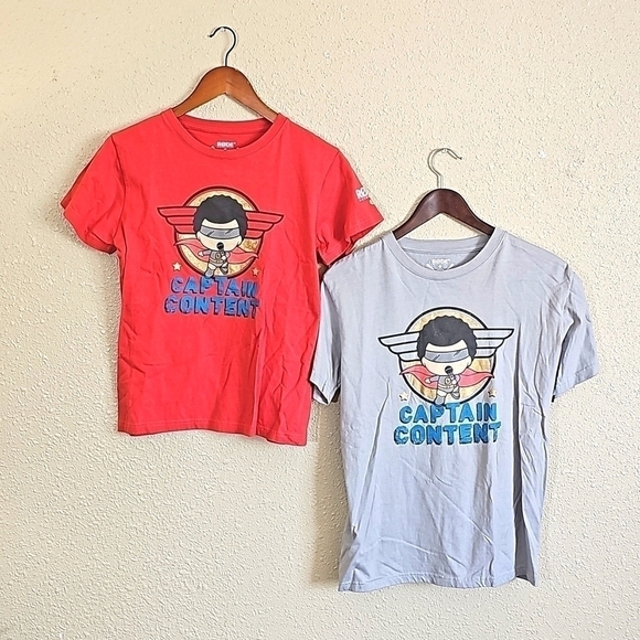 BUNDLE Rode Microphone Captain Content T- Shirts. - Picture 1 of 4